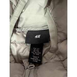 H&M Lightweight Puffer Jacket Light Gray